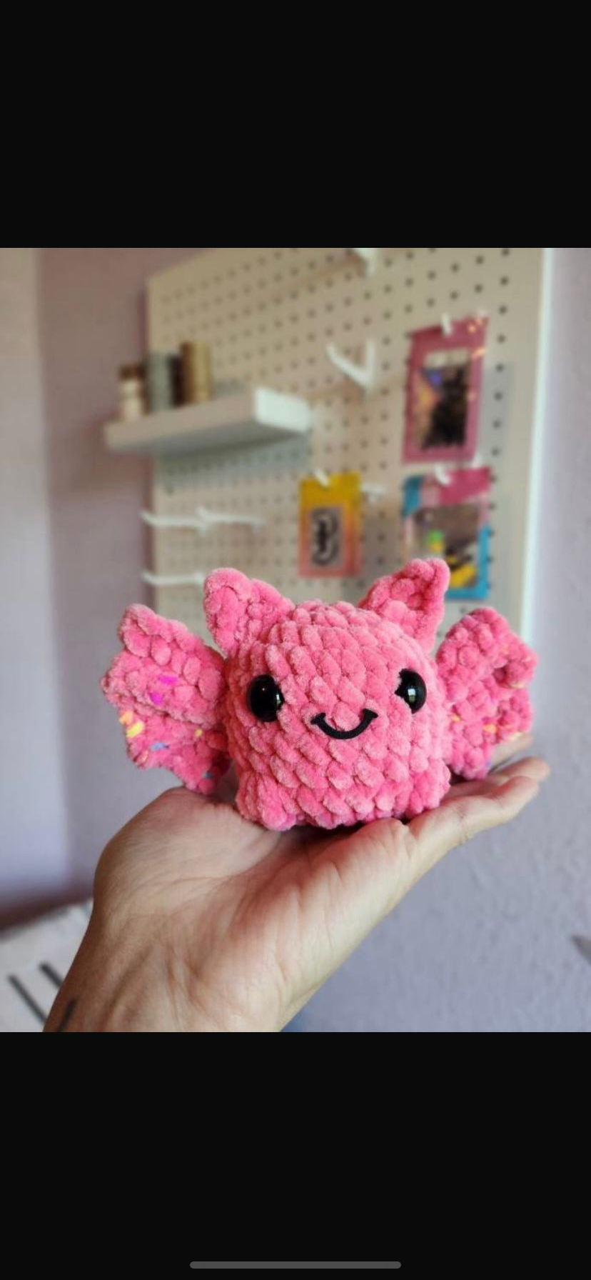 Chubby bat, cute friend