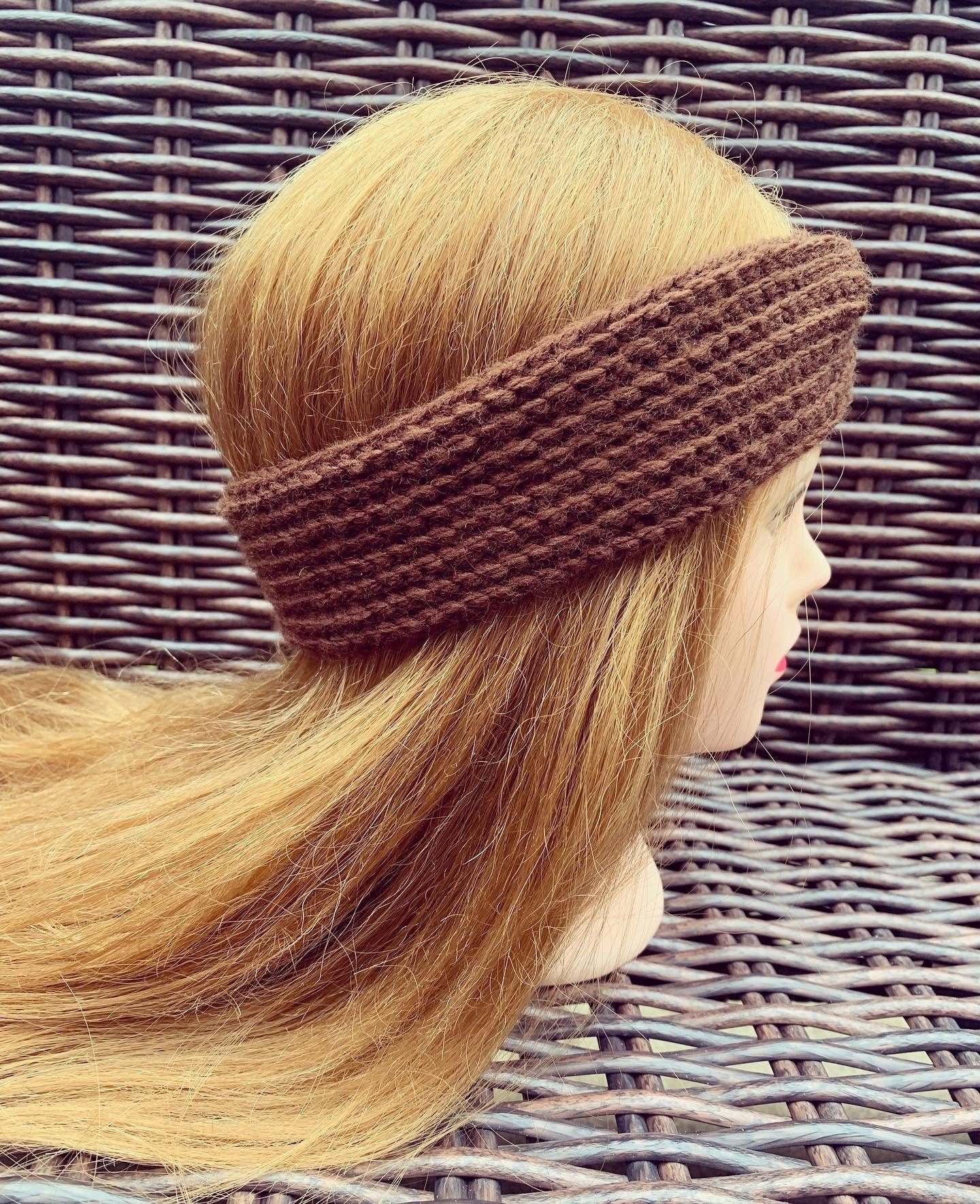 Crochet ear warmers| Crochet headband| Twist knot headband| Ear warmer