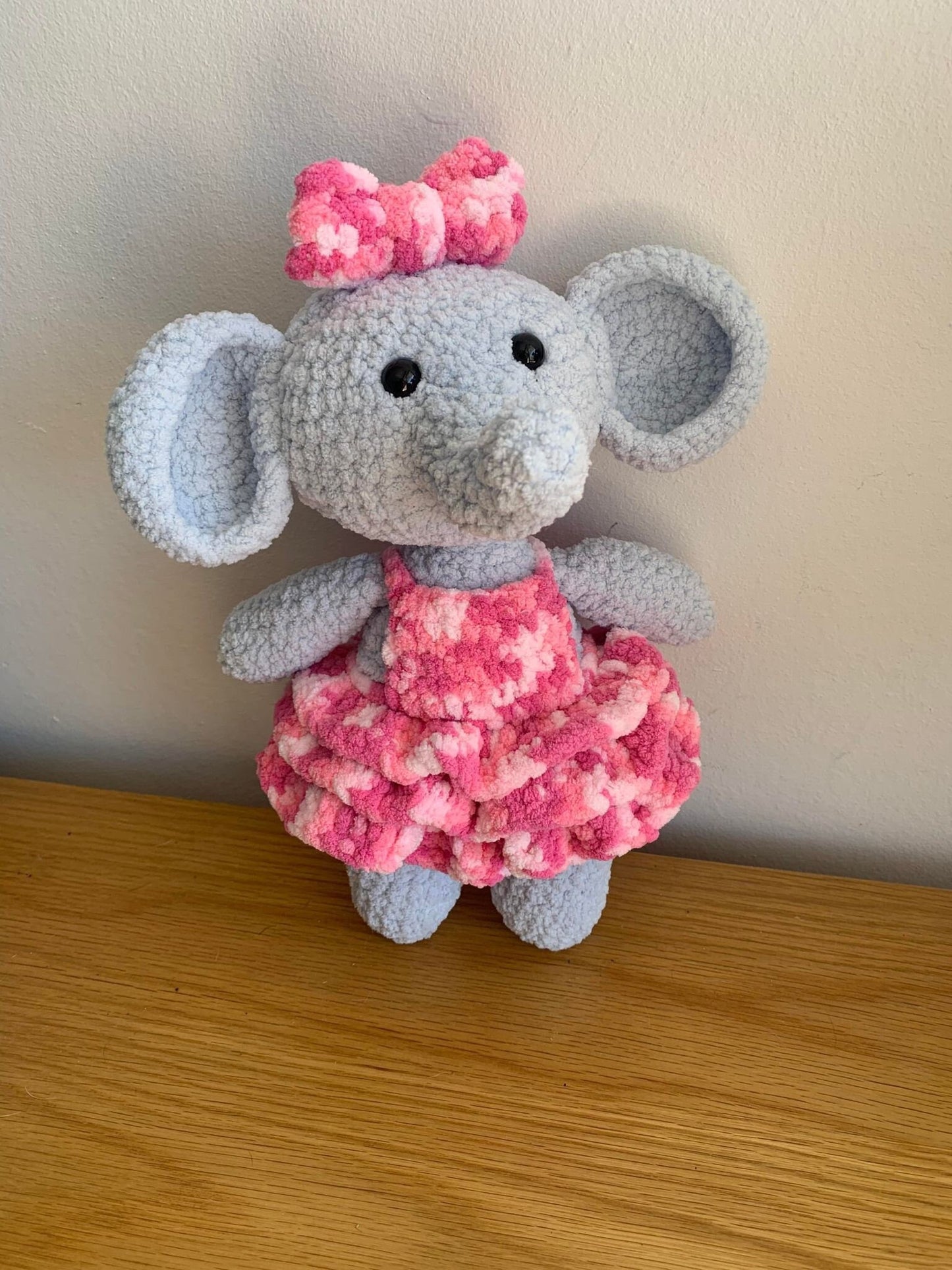 Minimal sew Crochet Amigurumi Dottie elephant | Crochet elephant | Elephant pattern | Amigurumi elephant