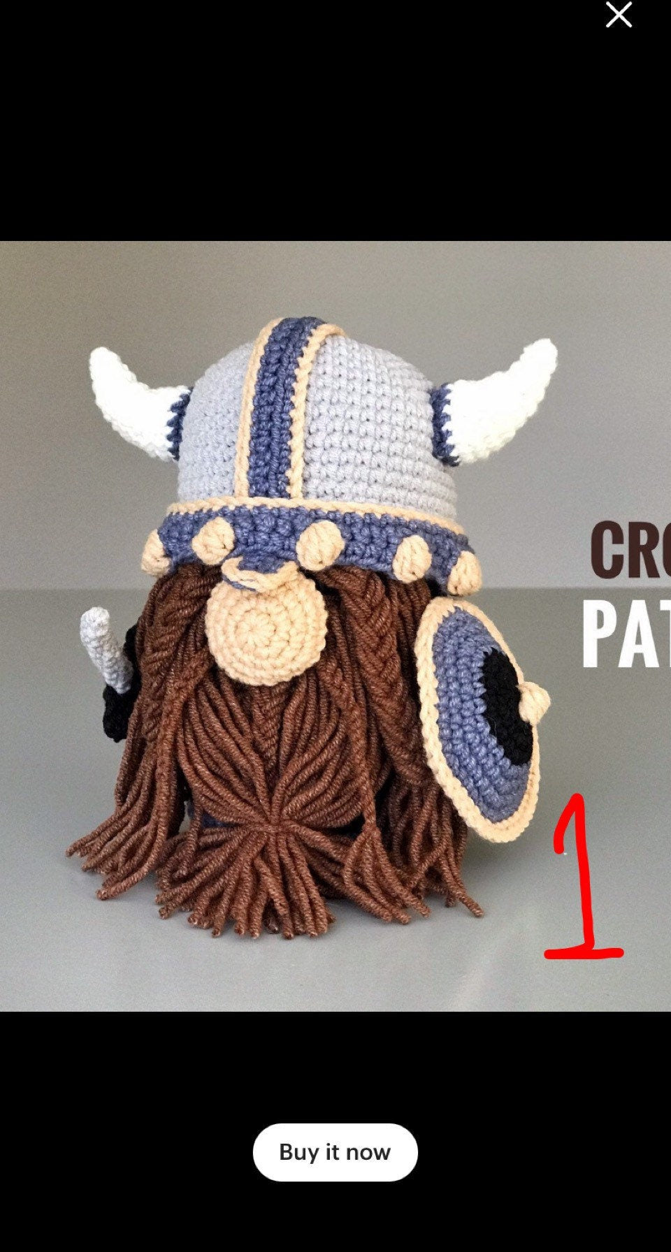 Personalised order for Viking Gonks