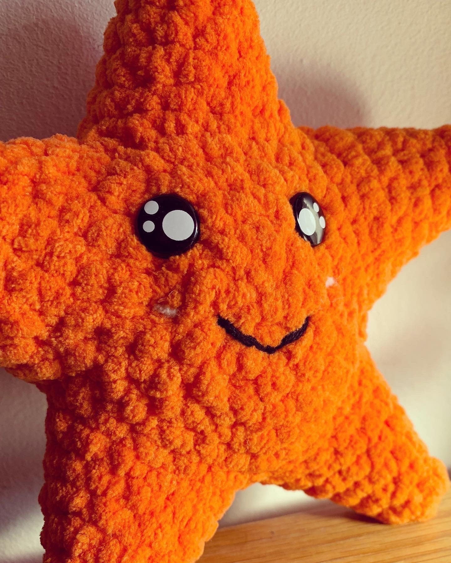 Charlie the Star fish plushie.
