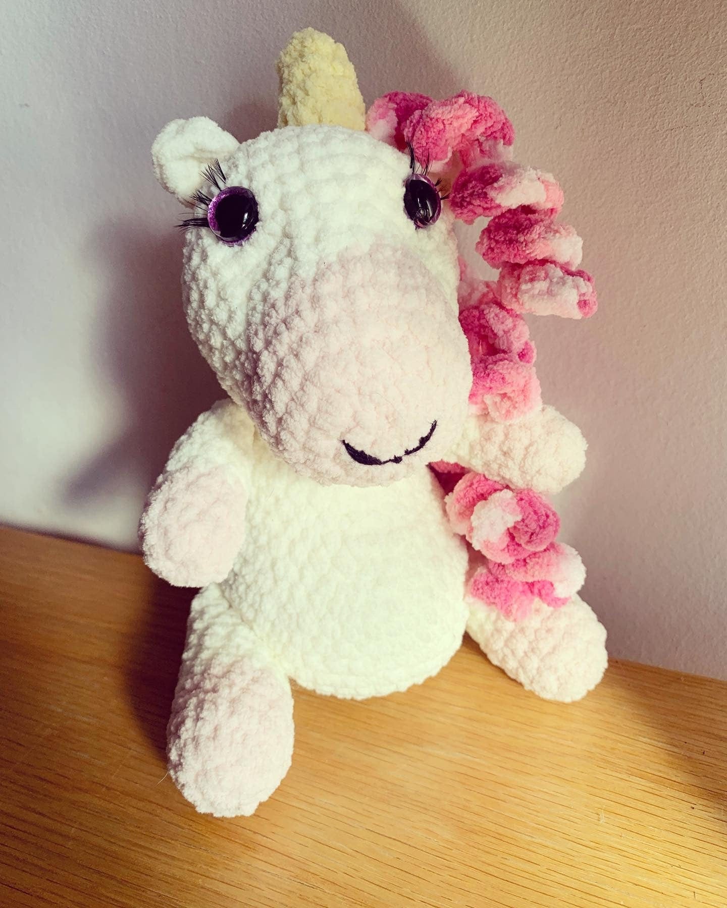 Alice the Unicorn | Unicorn toy | fantasy toys | desk companion | Unicorn teddy