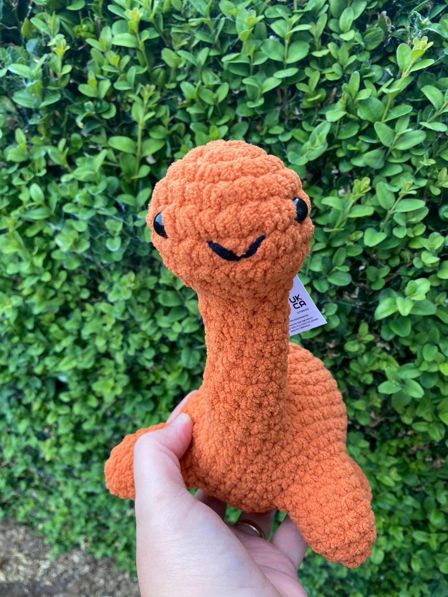 Benji the brontosaurus dinosaur | dinosaur | long neck | crochet toy | crochet dinosaur