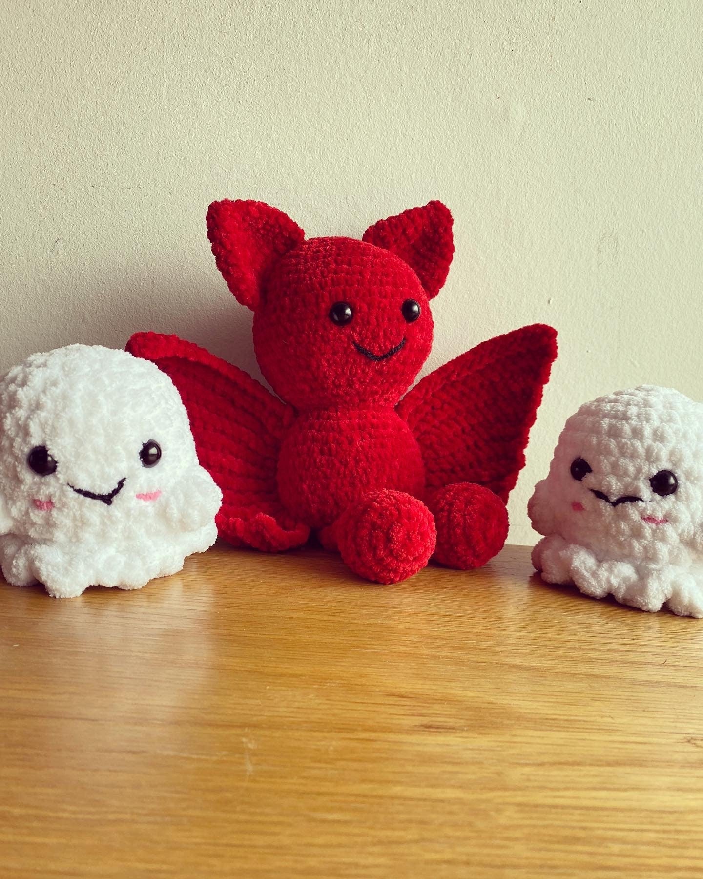 Crochet bats | spooky bat | crochet bat | bat plushie | halloween bats