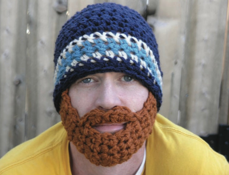 Like daddy beard and hat