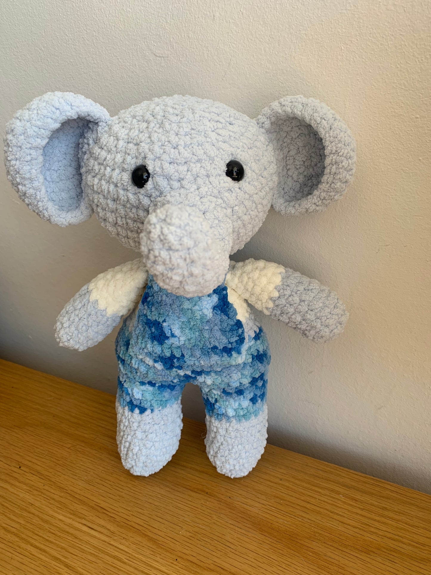 Bertie the elephant plushie