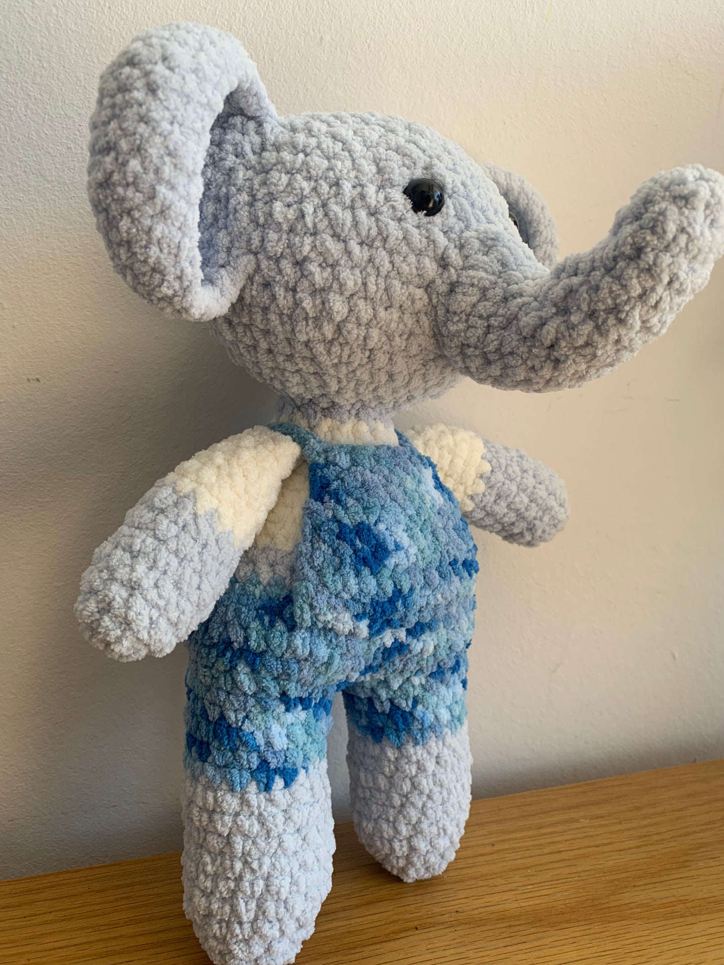 Bertie the elephant plushie