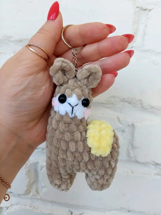 Alpaca/Lama keyring