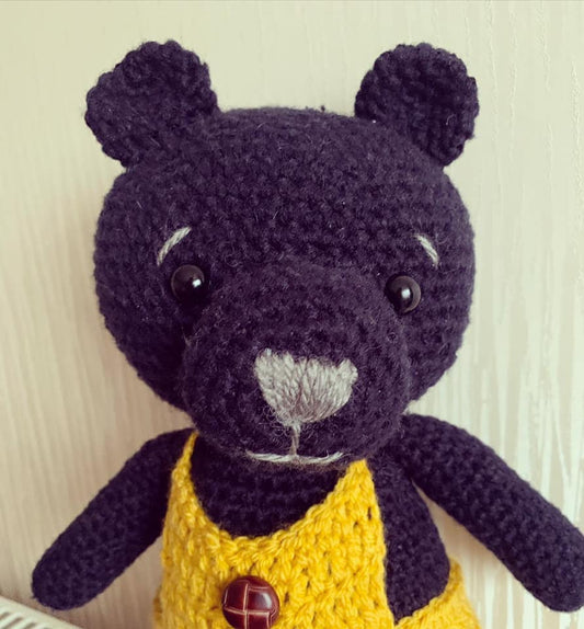 Medium Crochet Memory Bear