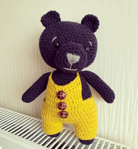 Small Crochet Memory Bear