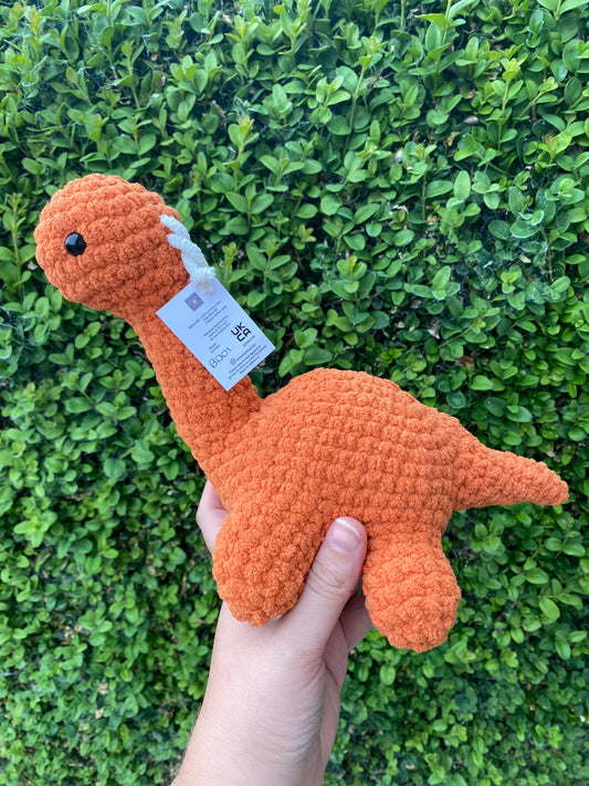 Benji the brontosaurus dinosaur | dinosaur | long neck | crochet toy | crochet dinosaur