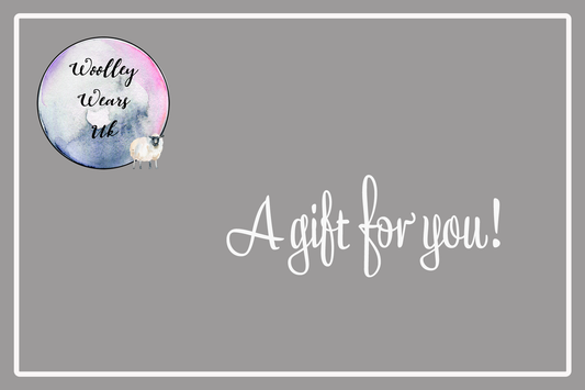 Woolley Wears UK Gift card for someone special